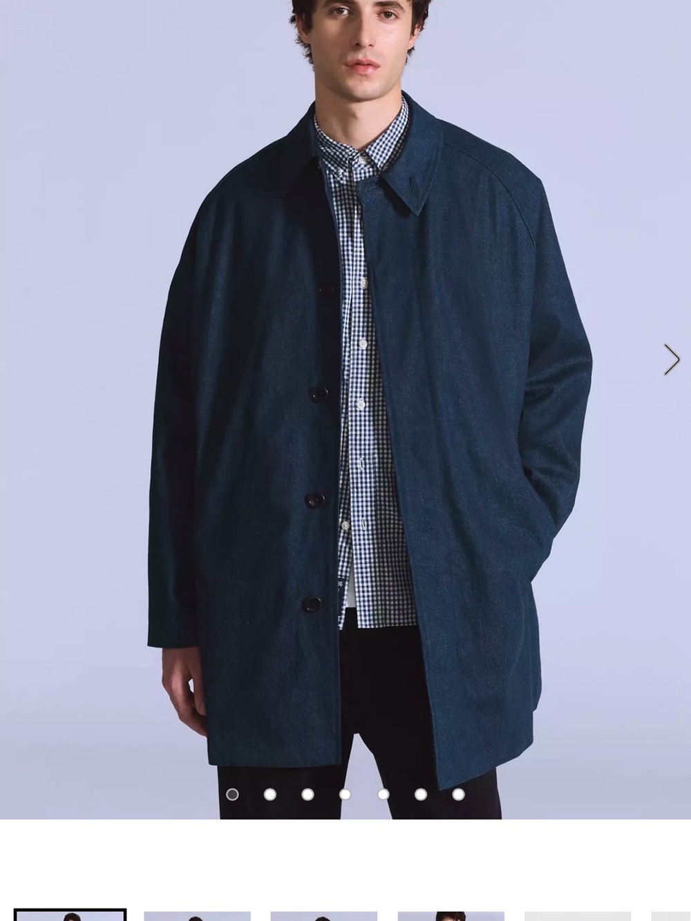 Levi’s® Blue Tab™
Denim Mac Coat